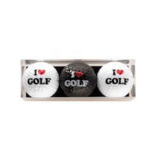 3-er Ballset mit Motiv - City Golf Shop by Andrej Kübli